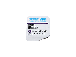 PROTEMP CROWN MOLAR UNTERER LARGE 5 KRONEN-3M