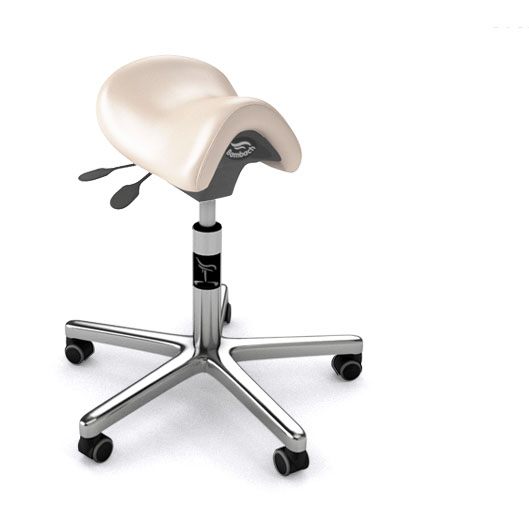 BAMBACH TABOURET BLANC VELLUM