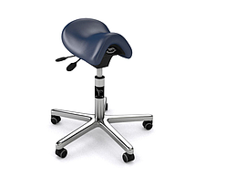 BAMBACH TABOURET ATLANTIC BLUE SANS DOSSIER
