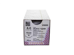 VICRYL RAPIDE 4-0 45 CM FS2 19MM 3/8 12PCS