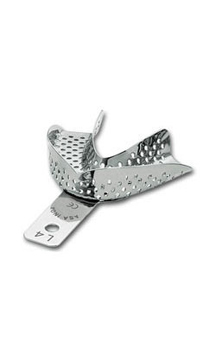 PORTE EMPREINTE PERFORE COLOR INOX L4