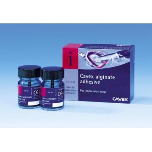 ADHESIF PACK 2 FLASCHE FUR ALGINATE CAVEX NEW