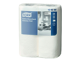 TORK KUCHENROLLE 2-LAGIG 23X24CM
