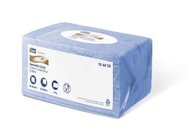 TORK COULOUR CODED BLUE 8X40 PCS.