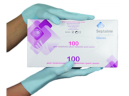 SEPTALINE HANDSCHUHE NITRIL PUDERFREI MEDIUM