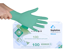 HANDSCHUHE ALOEVERA LATEX PUDERFREI X-S