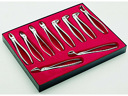 SET 10 DAVIERS X100 + 3002 ETUI CUIR