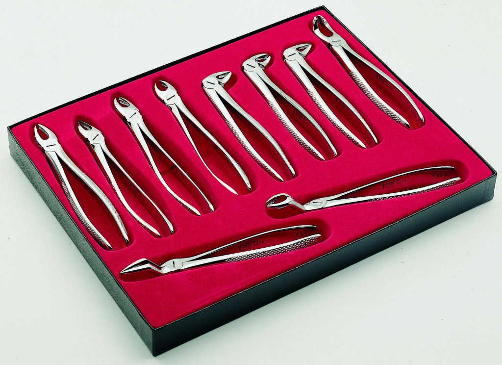 SET 10 DAVIERS X100 + 3002 ETUI CUIR