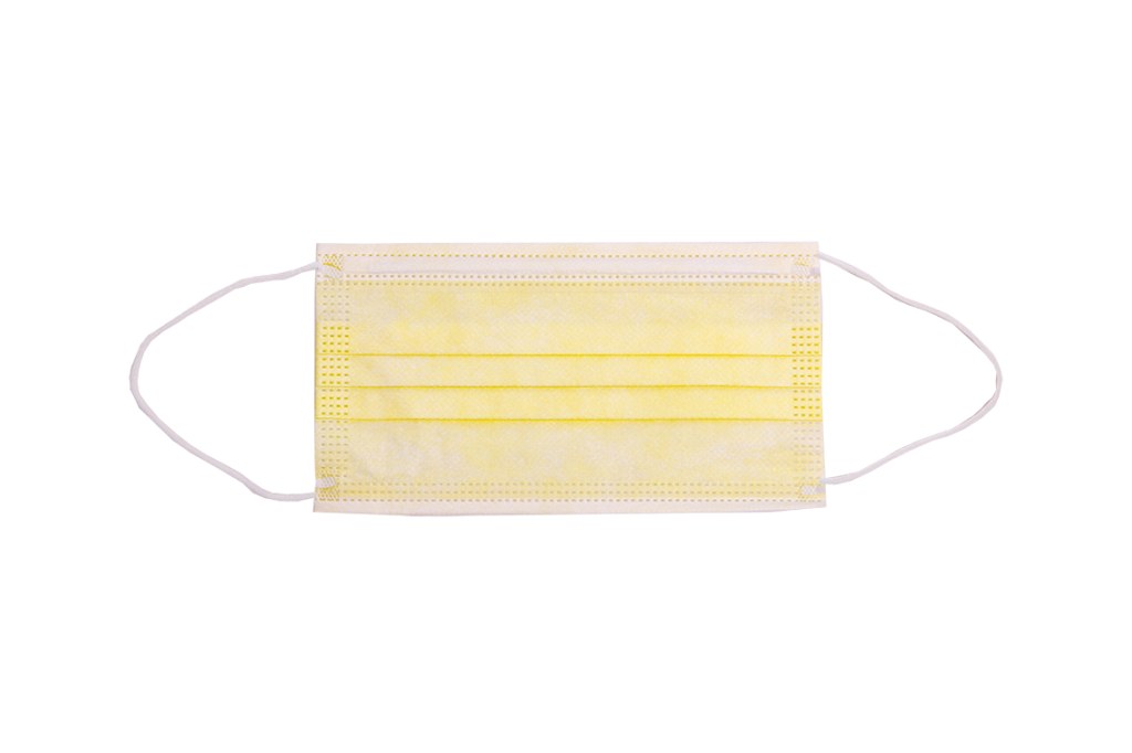 MASQUES+ JAUNE ELASTIC 50 PCS