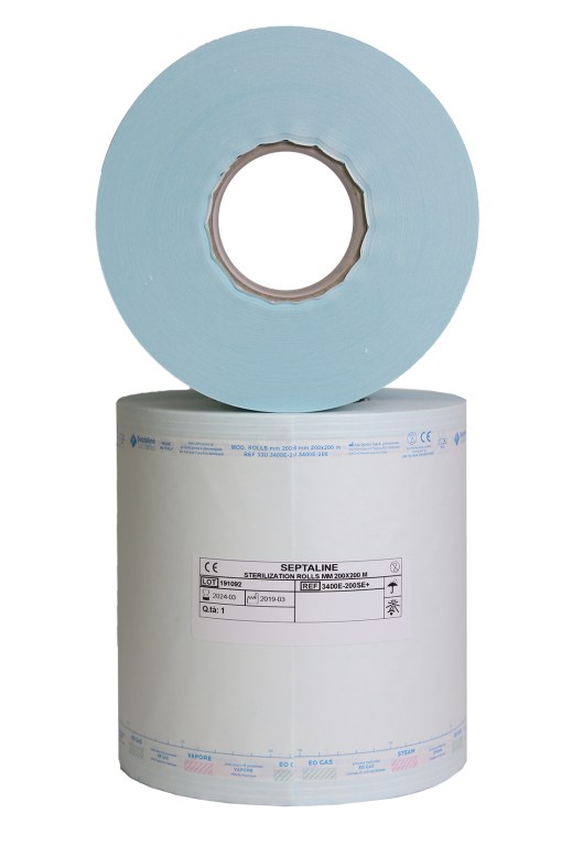 GAINE DE STERILISATION ROULEAU 200X200MM
