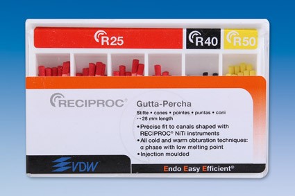 RECIPROC GUTTAPERCHASPITZEN SORT. R25-R40-R50