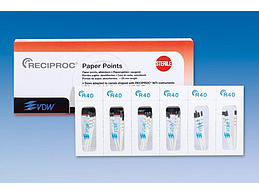 RECIPROC STERILE PAPIERSPITZEN R40 SCHWARZ