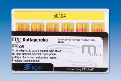 MTWO GUTTAPERCHASPITZEN 50/04 TAPER 04