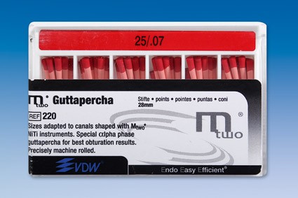 MTWO GUTTAPERCHASPITZEN 25/07 TAPER 07