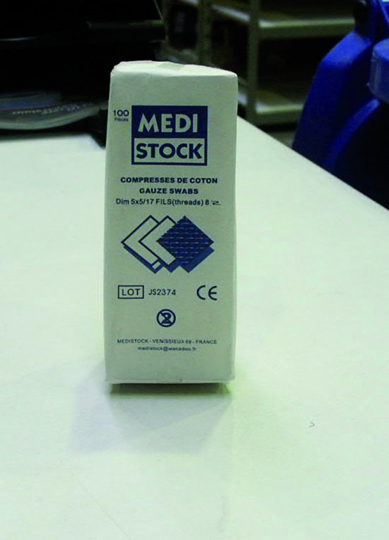 COMPRESSES NICHT STERIL 100 ST. 5X5