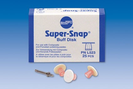 SUPER SNAP BUFF DISK L523 25PCS SHOFU