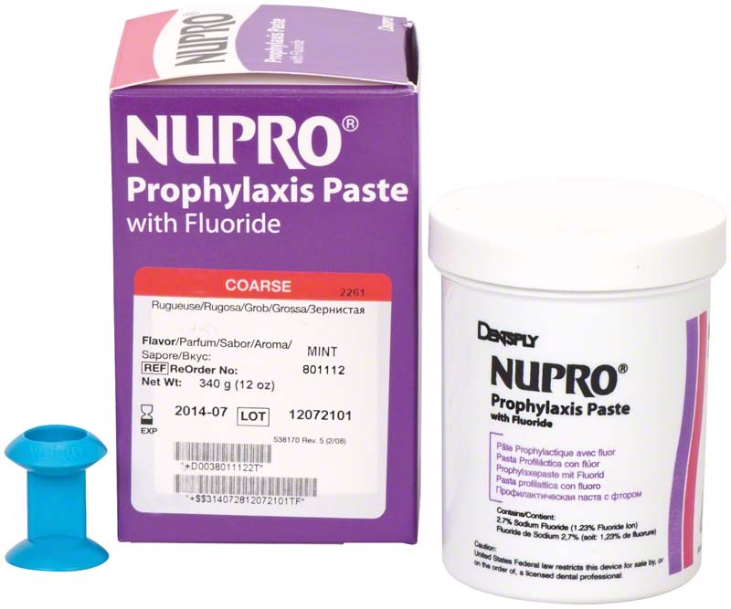 NUPRO TOPF 340GR GROB MINT MIT FLUORID