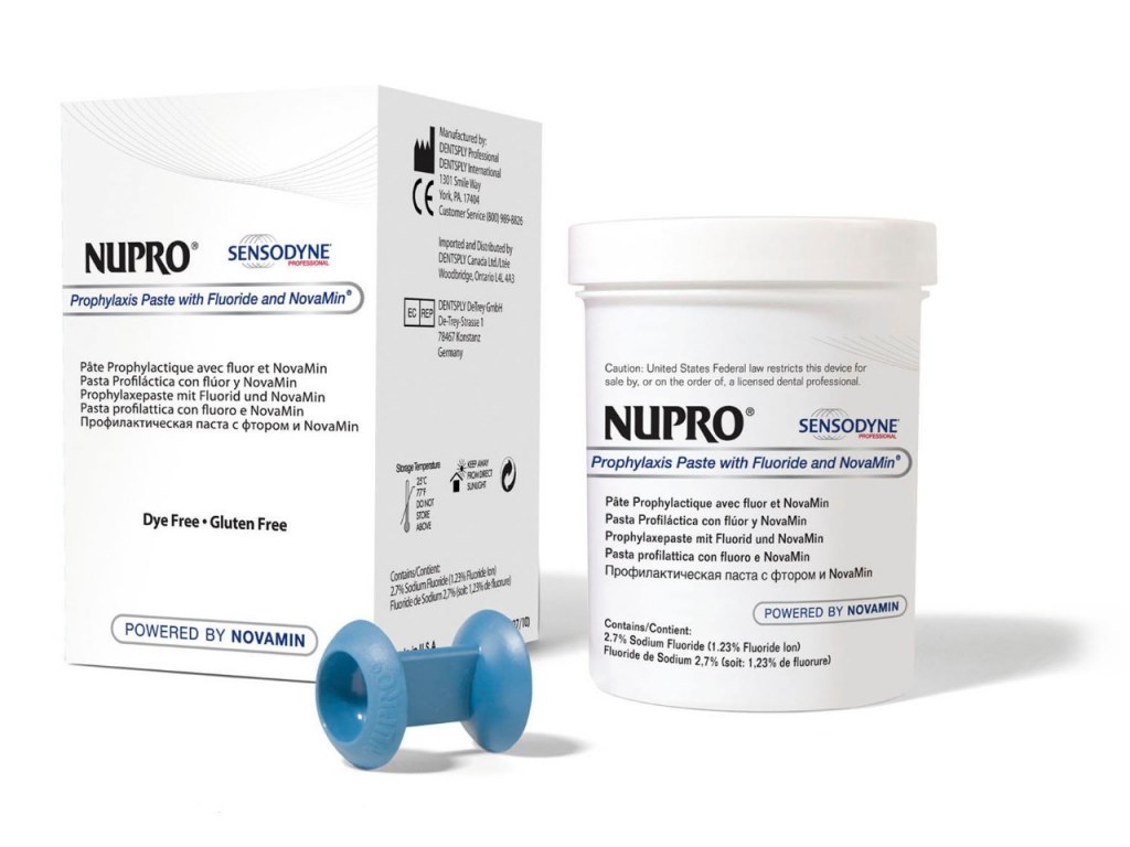 NUPRO SENSODYNE POLIERPASTE ORANGE MIT FLUOR