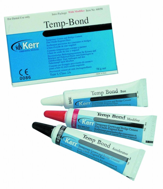 TEMP BOND MIT MODIFIER INTRO PACK + EUGENOL