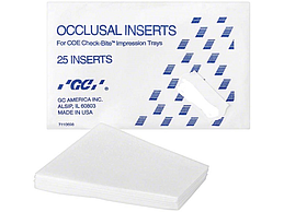 IMPRESSION TRAYS OCCLUSAL INSERTS