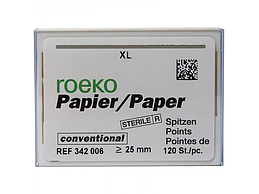 POINTE PAPIER CONVENIONAL STERIL XL