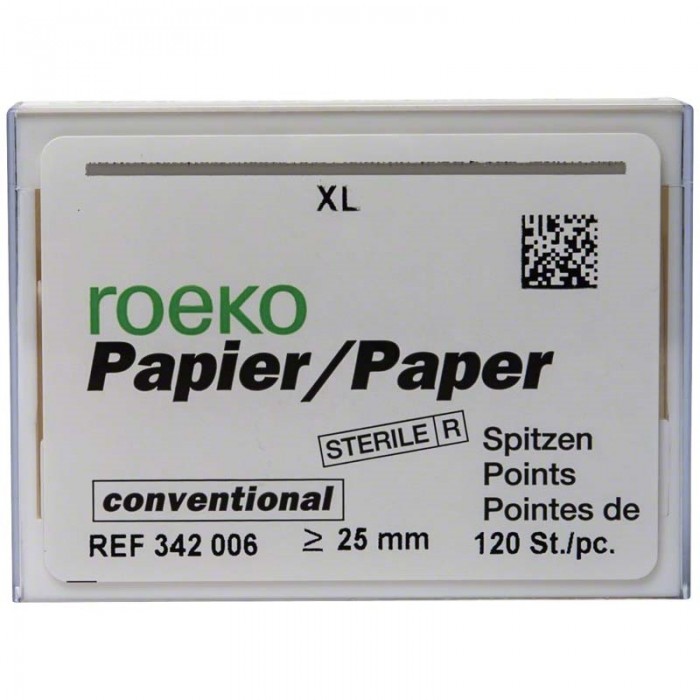 POINTE PAPIER CONVENIONAL STERIL XL