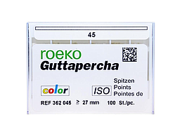 GUTTASPITZEN COLOR ISO 45 100 ST