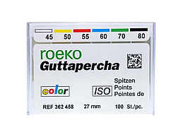 GUTTASPITZEN COLOR ASS.45-80 100 ST