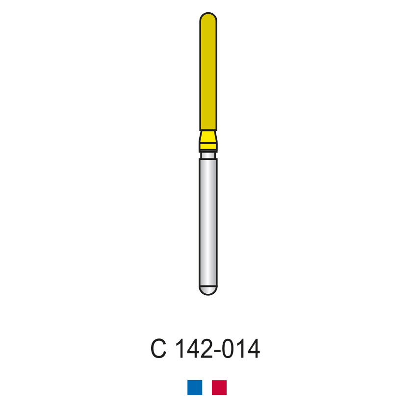 C142-014 FRAISE ZIRCONIUM 5PCS