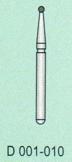 D001-010 DIAMANT BOHR 5STK