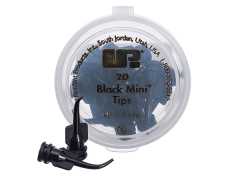 EMBOUTS MINI  BLACK 20PCS