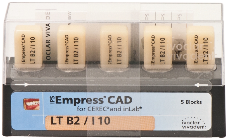 IPS EMPRESS CAD CEREC/INLAB LT B2 I10/5