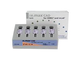 IPS E.MAX CAD CEREC/INLAB LT A1 C14/5