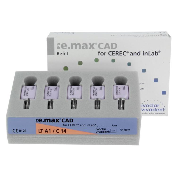 IPS E.MAX CAD CEREC/INLAB LT A1 C14/5