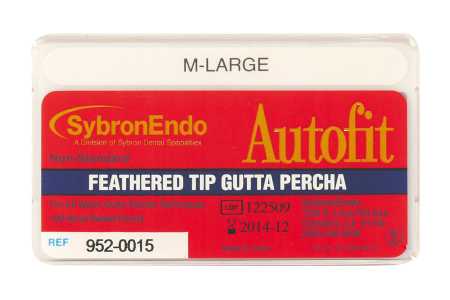 AUTOFIT BACKFILL GUTTA PERCHA - SIZE ML BOX/60