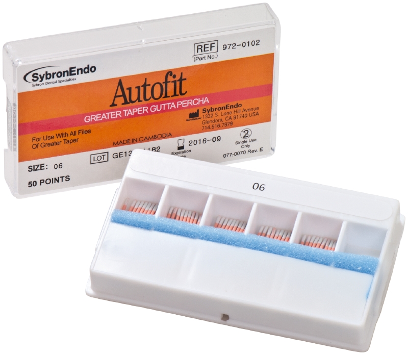 AUTOFIT GREATER TAPER GUTTA 06 BOX/50