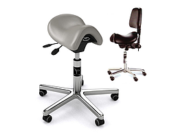 BAMBACH TABOURET AVEC DOSSIER GREY