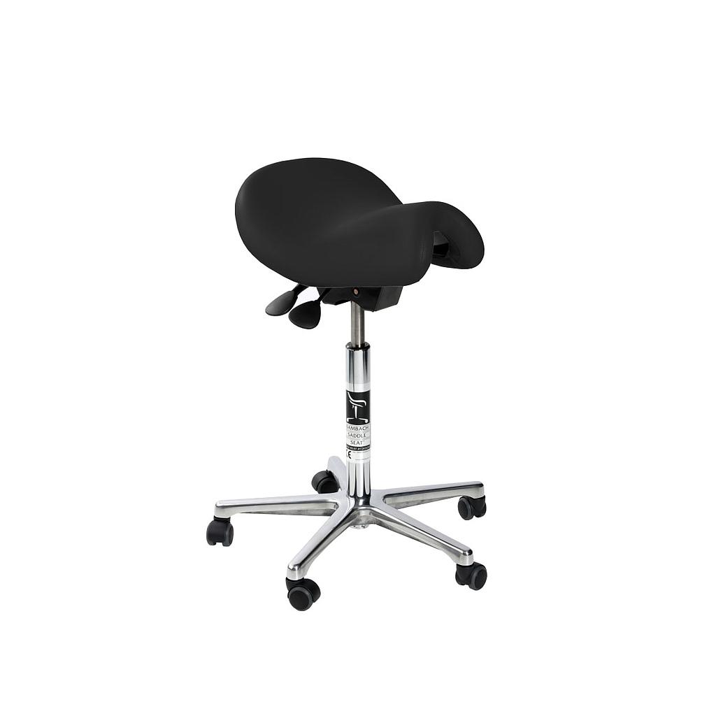BAMBACH CHAIR CUT AWAY WITHOUT BACKR.+LEDER