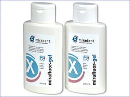 MIRAFLUOR GEL MINT 250 ML.