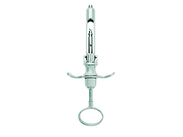 SERINGUE ANESTH INOX+ANNEAU+ASPIR 483-3