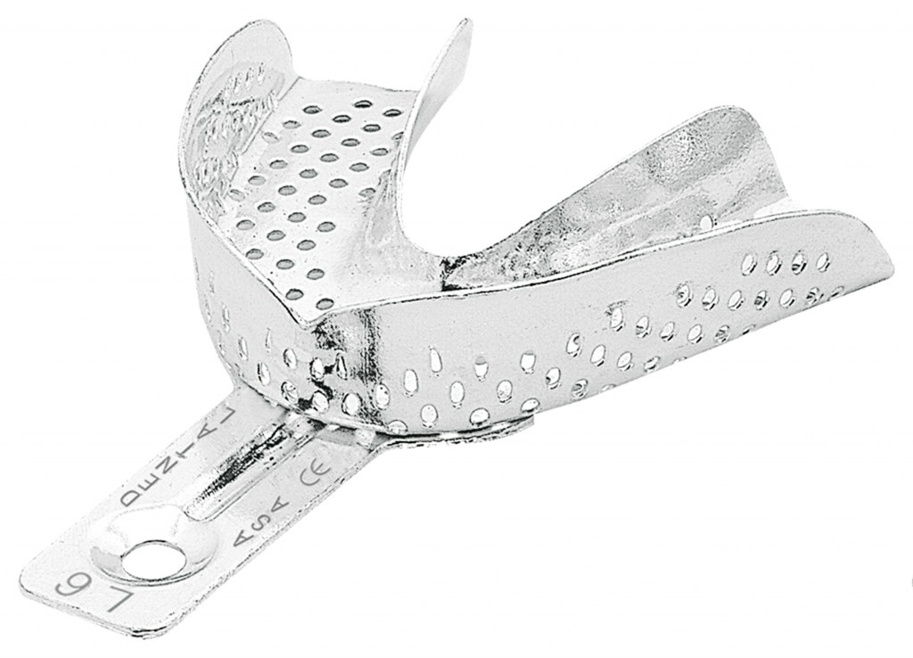 PORTE EMPREINTE ALU PERF. L6