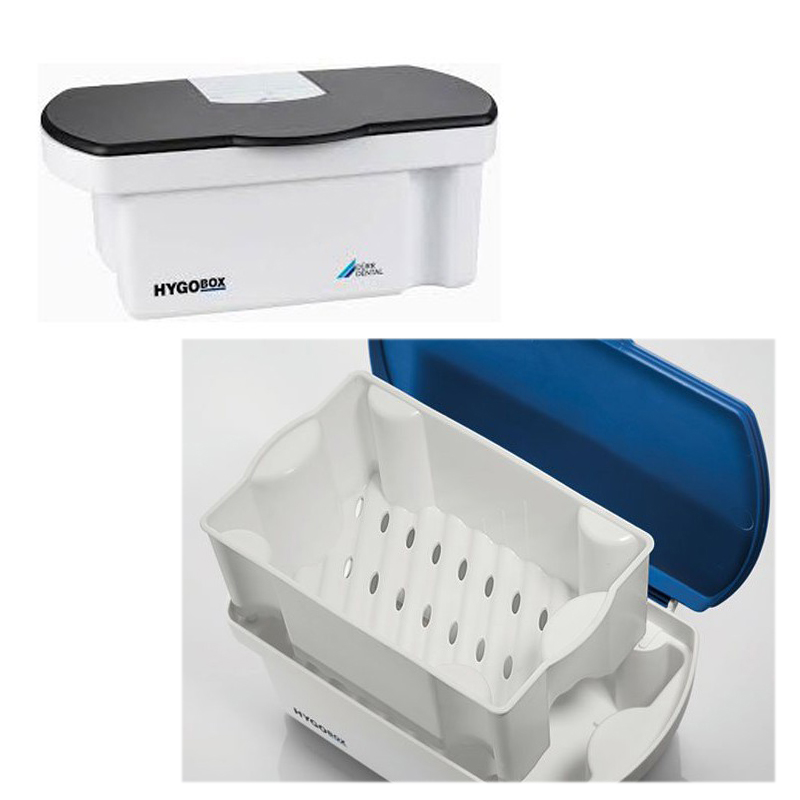 HYGOBOX COUVERCLE ANTHRACITE TAMIS BLANC