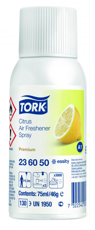 TORK AIR FRESH LEMON 1 SPRAY