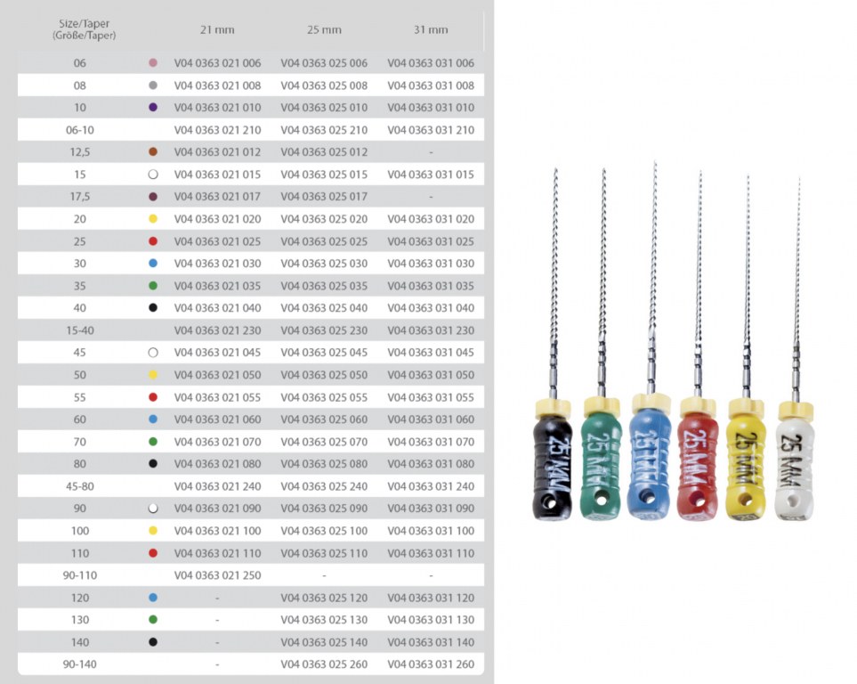 K-FILE STERIL 021MM ISO 12,5