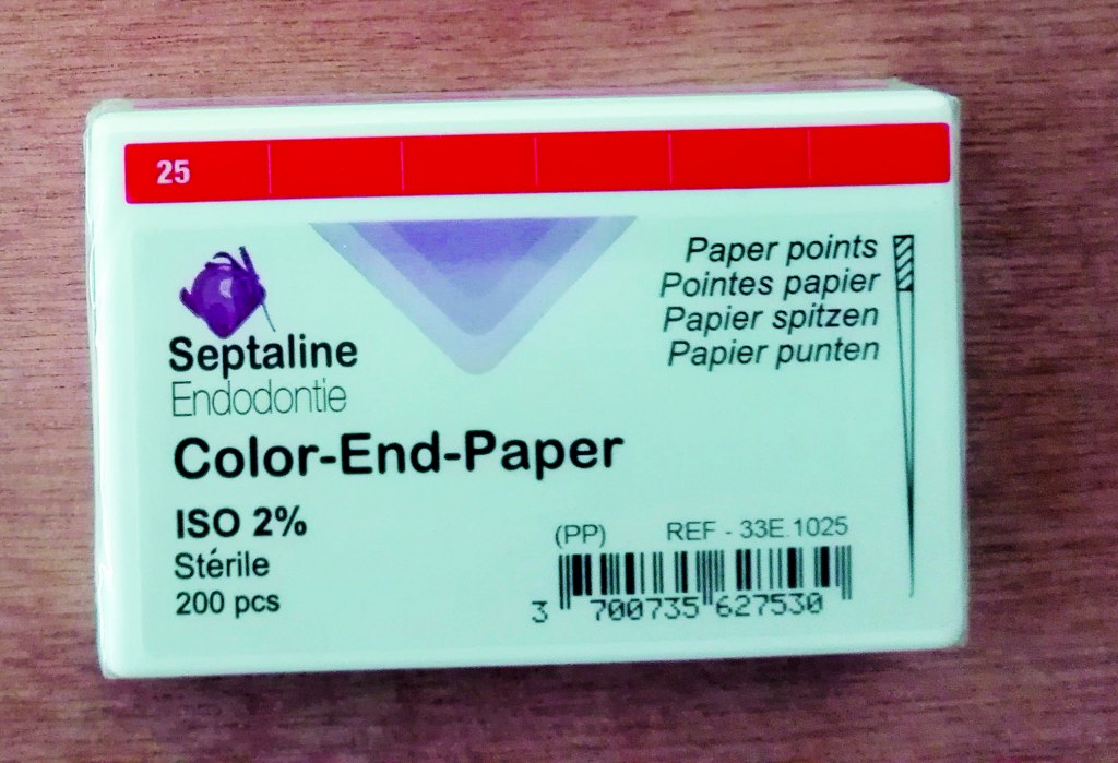 POINTE PAPIER ISO TAPER 06 ISO 15 120 PCS