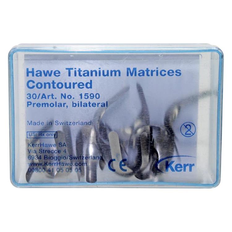 MATRIZEN TITAN PRAMOLAREN 0.03 MM 30 ST