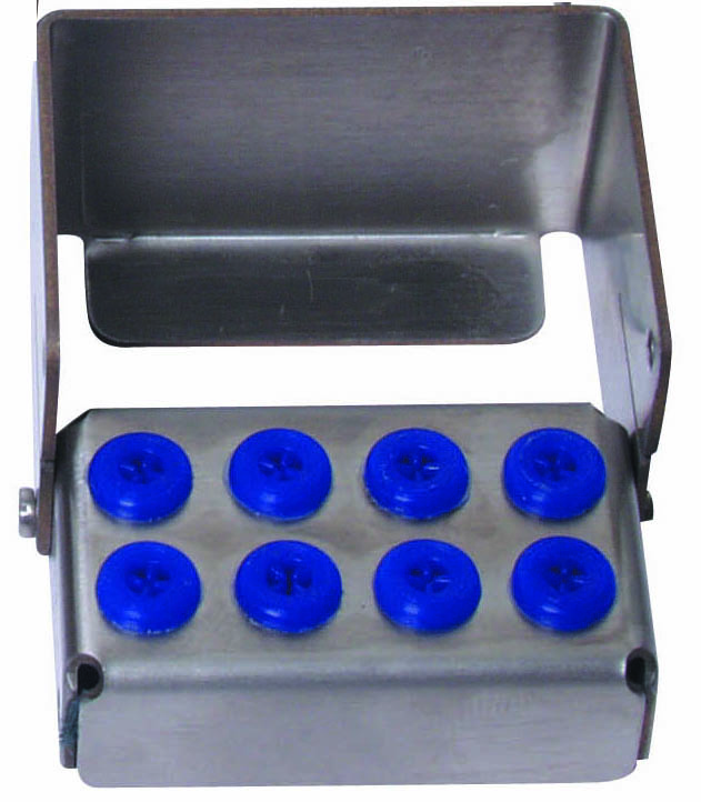 PLUG IN 8 PERFORATIONS BLEU