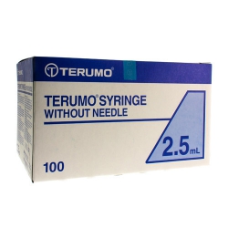 SPRITZE LUERLOCK 2,5ML TERUMO 100 ST.