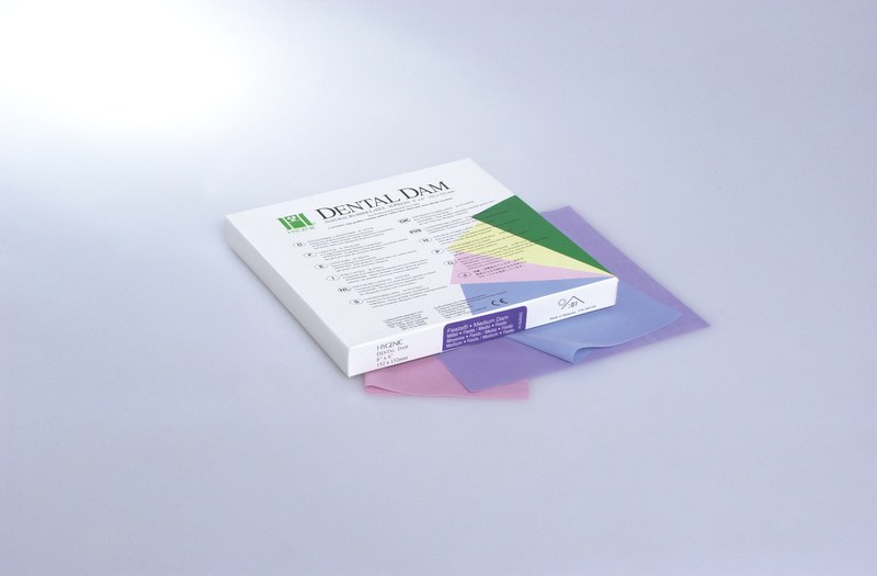 FIESTA DENTAL DAM BLATTER 6*6 HYGENIC