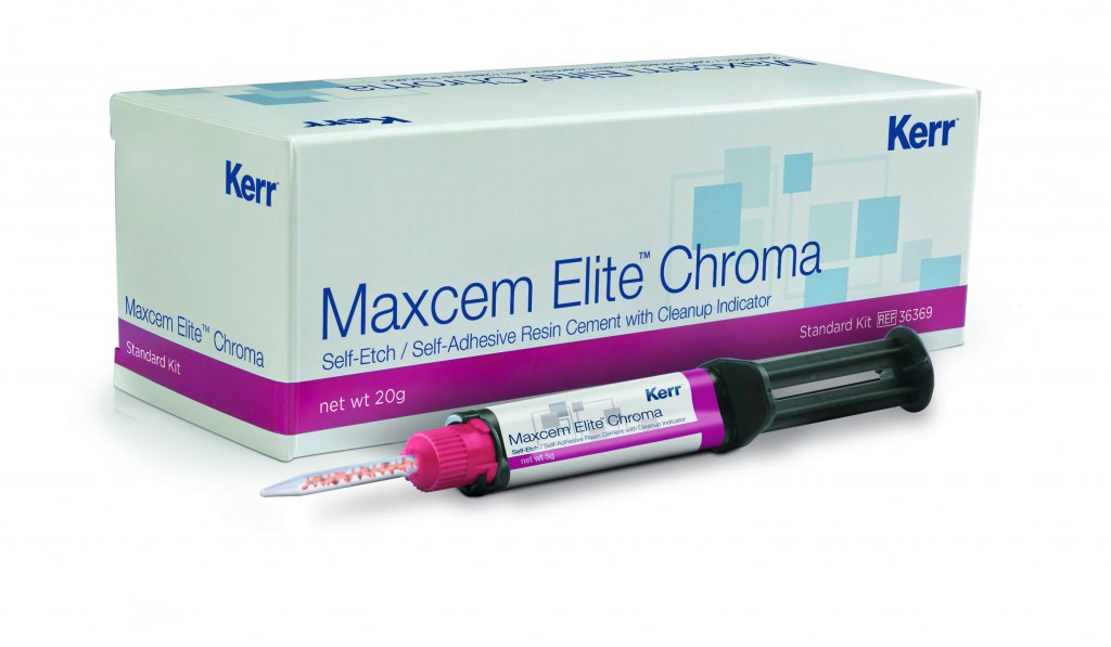 MAXCEM ELITE CHROMA STANDART KIT TRANSPARENT